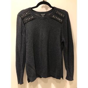 Topshop Embellished Sweater